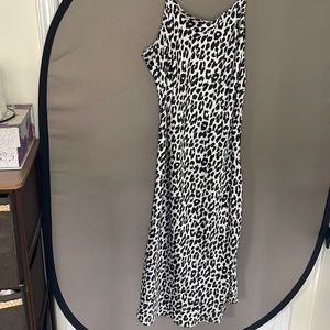 Target leopard silky dress